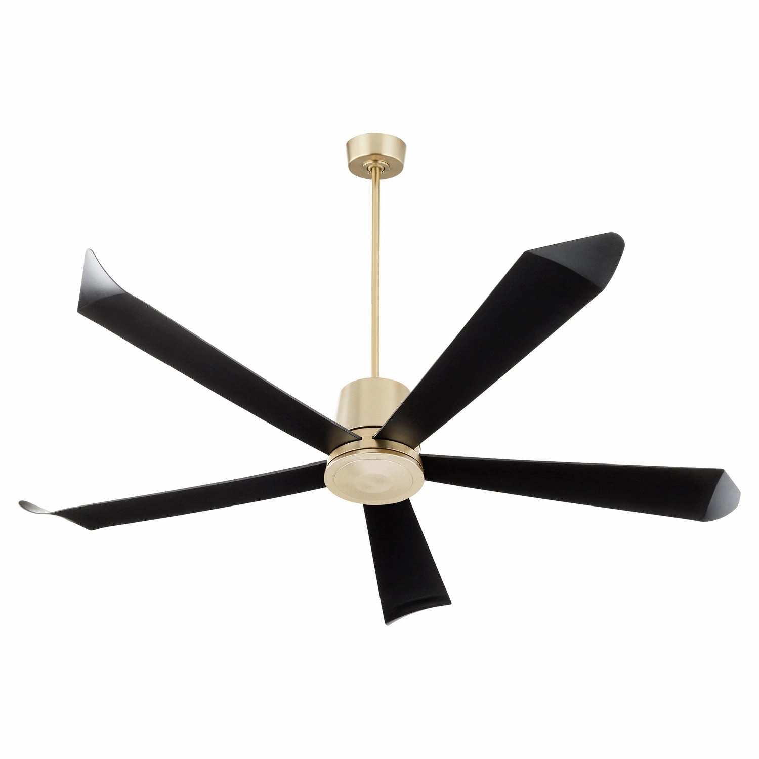 Rova 72"Patio Fan Aged Brass large electric fans for spacious rooms
