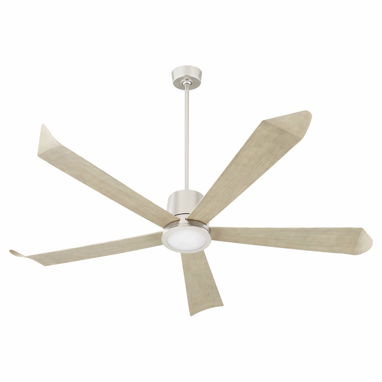 Rova 72"Patio Fan Satin Nickel