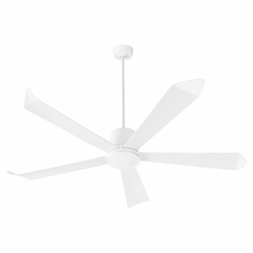 Rova 72"Patio Fan Studio White large electric fans for spacious rooms