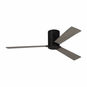 Rozzen 44"Ceiling Fan Aged Pewter space-saving huggers with modern style