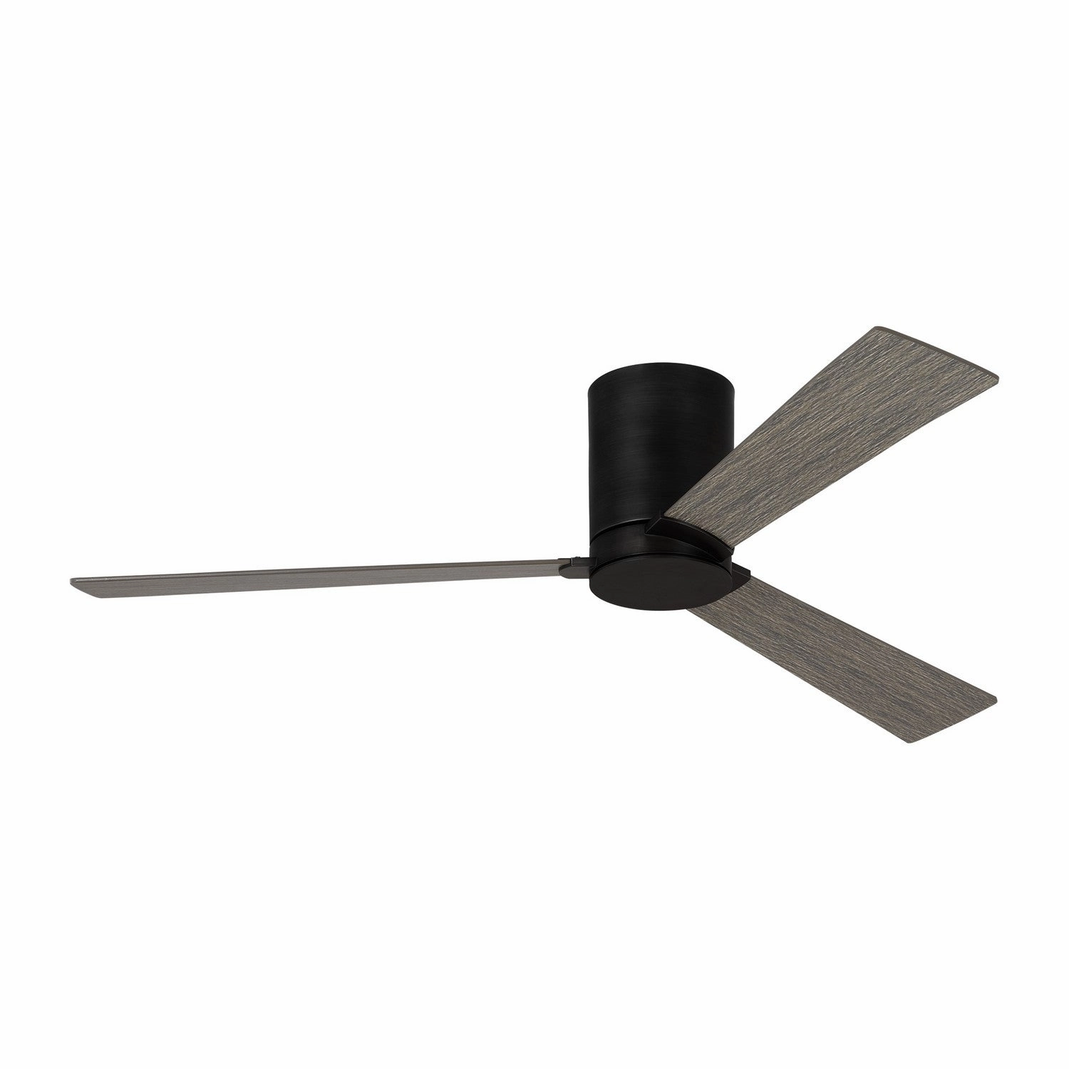 Rozzen 44"Ceiling Fan Aged Pewter space-saving huggers with modern style
