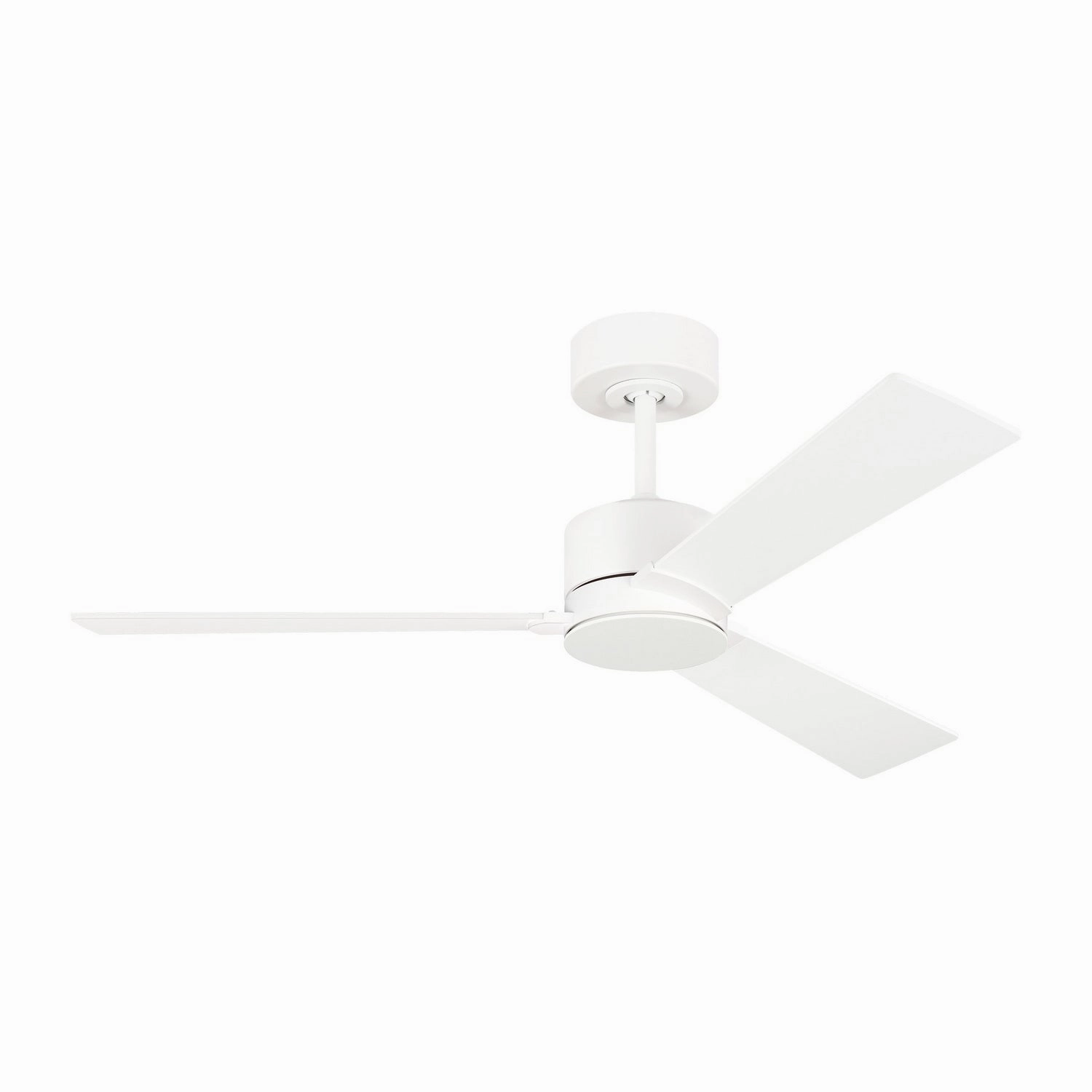 Rozzen 44"Ceiling Fan Matte White best small fans for home and travel