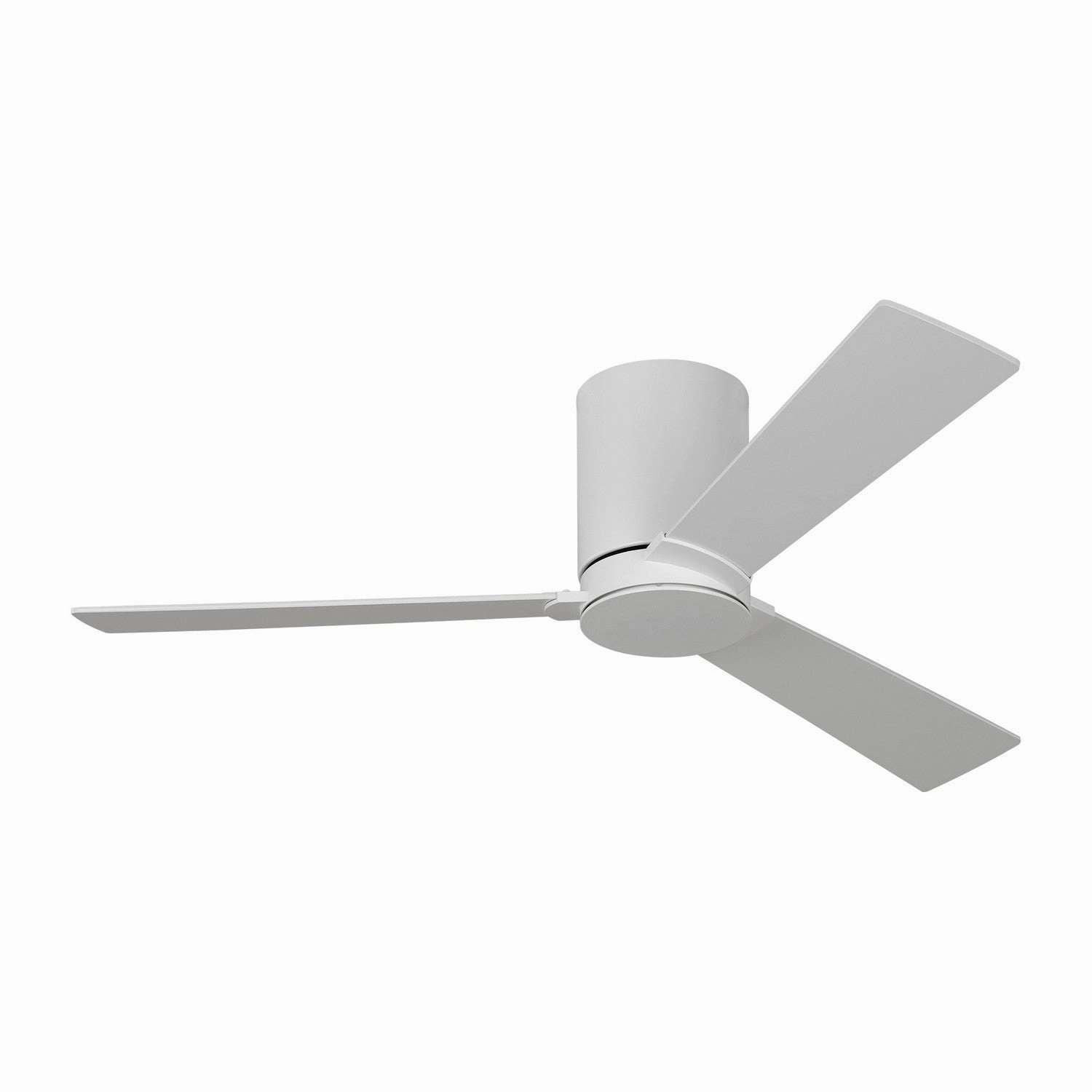 Rozzen 44"Ceiling Fan Matte White space-saving huggers with modern style
