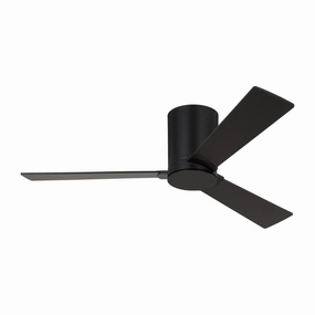 Rozzen 44"Ceiling Fan Midnight Black best small fans for home and travel