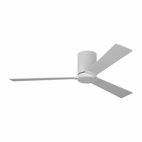 Rozzen 52"Ceiling Fan Matte White energy-efficient medium fans with remote