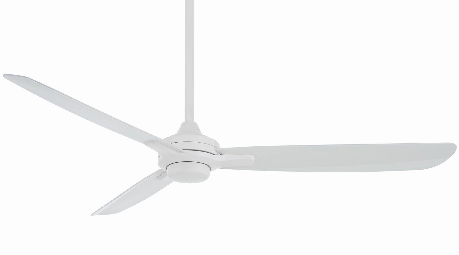 Rudolph Wet 60"Ceiling Fan Flat White energy-efficient medium fans with remote