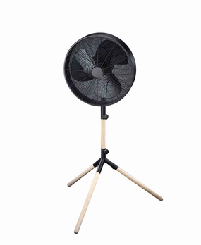 Russell Hobbs 16" Metal Tripod Pedestal Fan - Black fan and air conditioner combo units