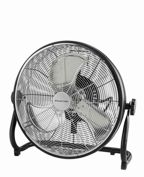 Russell Hobbs Oscillating Floor Fan 18" - Black fan and air conditioner combo units