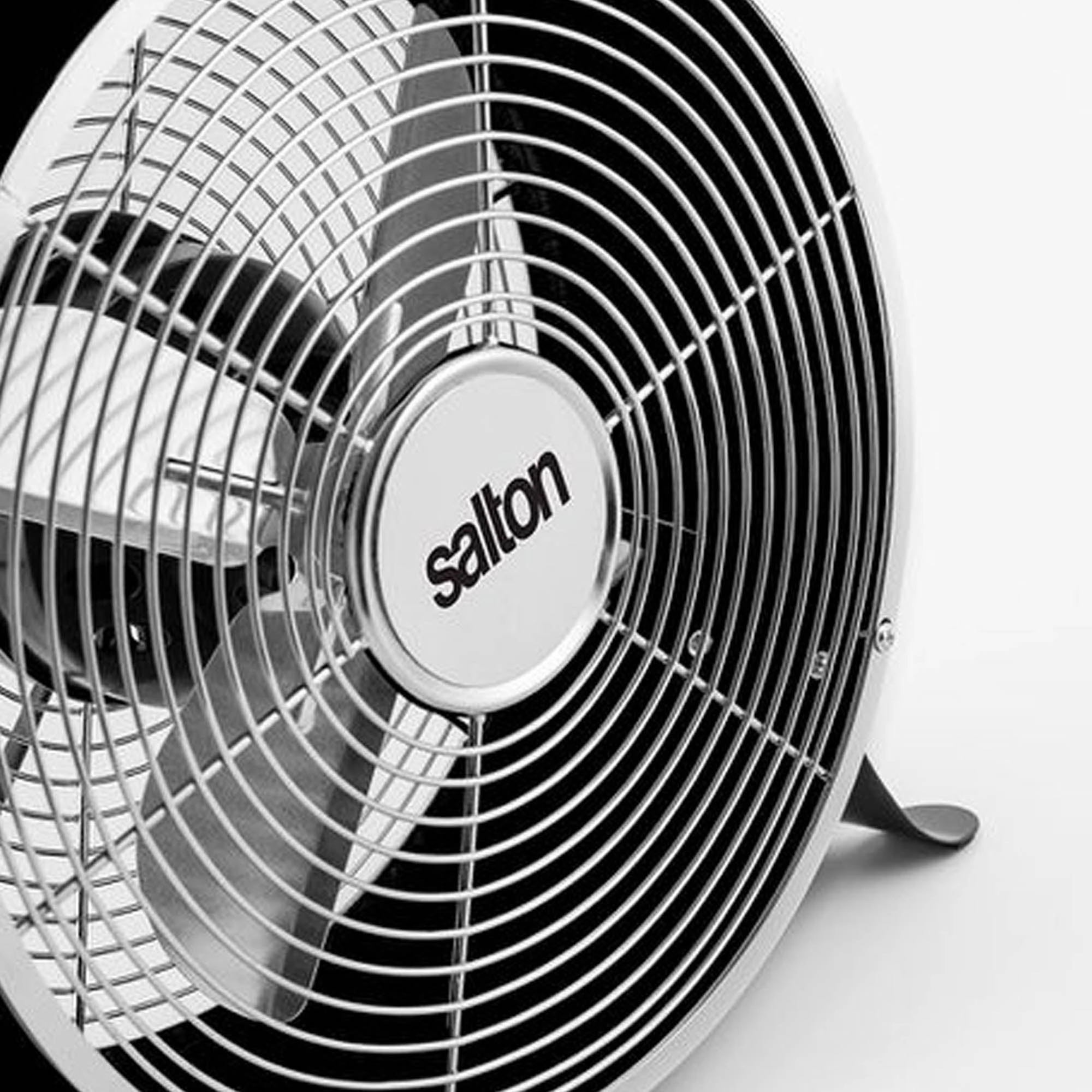 Salton 20cm Retro Fan Black