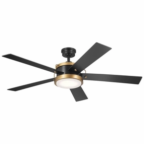 Salvo 56" Ceiling Fan quiet ceiling fans with remote control