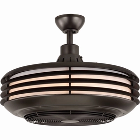 Sanford 24"Ceiling Fan Architectural Bronze decorative fandeliers with lights