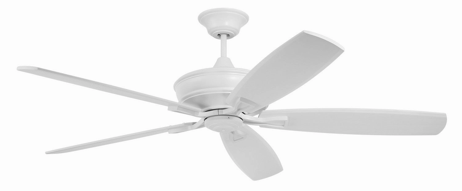 Santori 60 Indoor/Outdoor 60"Ceiling Fan Matte White oscillating medium fans with strong airflow