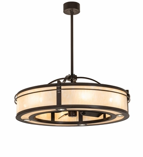Sargent 12 Light Chandel-Air Timeless Bronze best small fans for home and travel