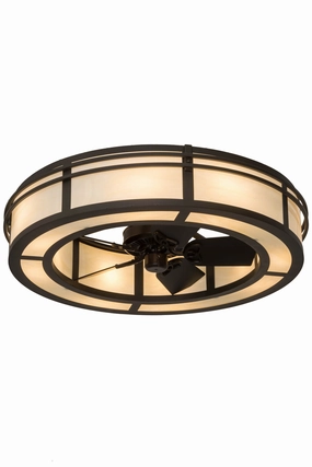 Sargent Eight Light Chandel-Air decorative fandeliers with lights