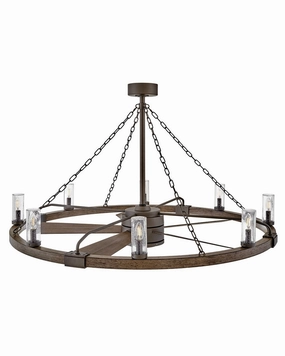 Sawyer 52" LED Smart Fandelier Metallic Matte Bronze decorative fandeliers with lights