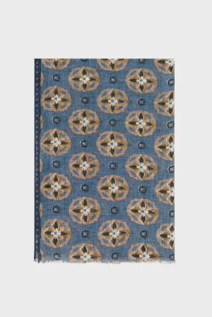 Scarf Ouma Dbh20b270 Blue Clothing_Gerard-Darel