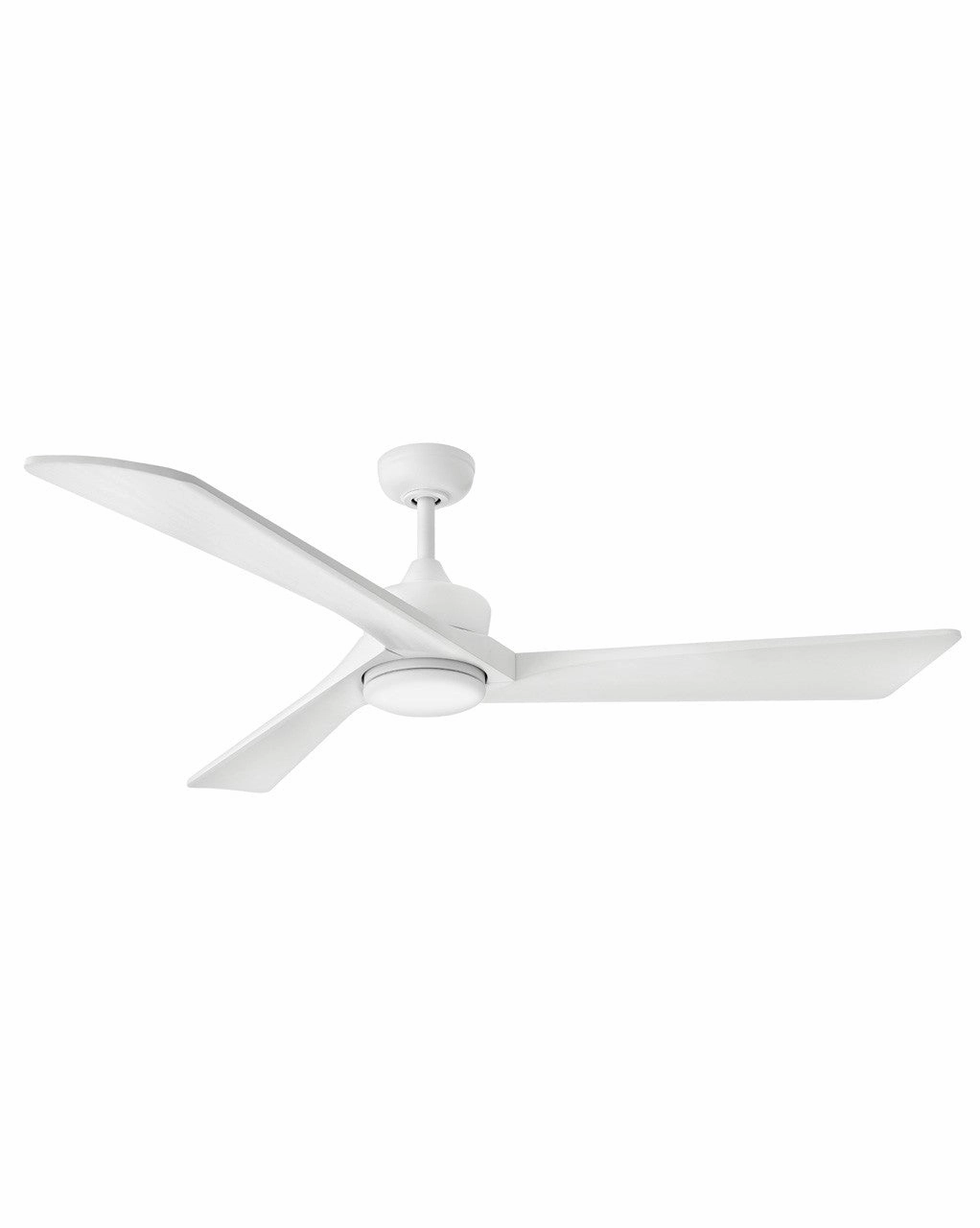 Sculpt 60" LED Smart Fan Matte White compact medium fans for desks and counters