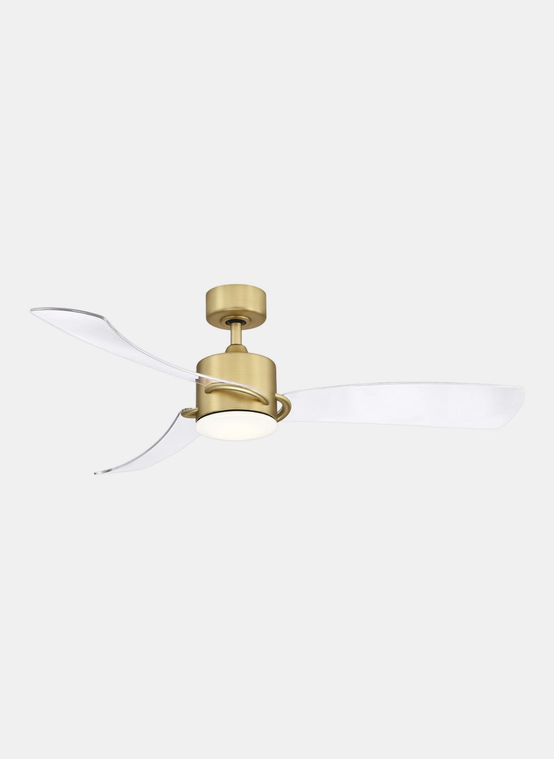 SculptAire 52"Ceiling Fan Brushed Satin Brass energy-efficient medium fans with remote