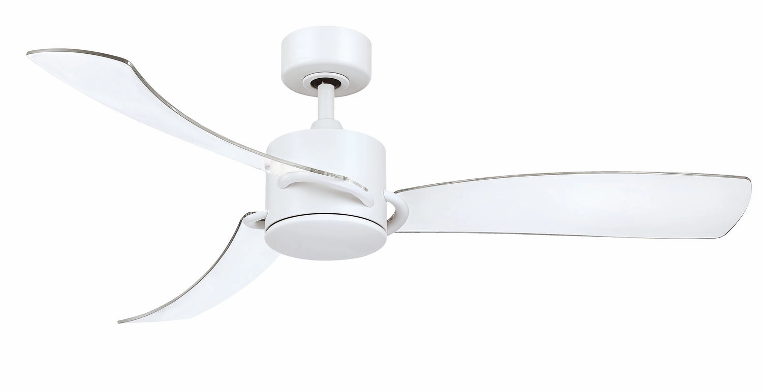 SculptAire 52"Ceiling Fan Matte White