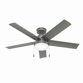 Sea Point 52"Ceiling Fan Matte Silver stylish medium fans for contemporary homes