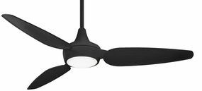 Seacrest Led 60"Ceiling Fan Coal medium electric fans for multi-room use