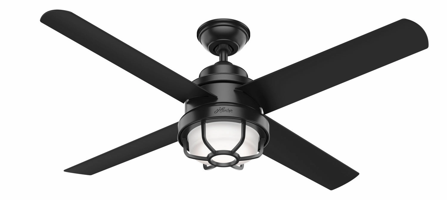 Searow 54"Ceiling Fan Matte Black versatile medium fans for any space