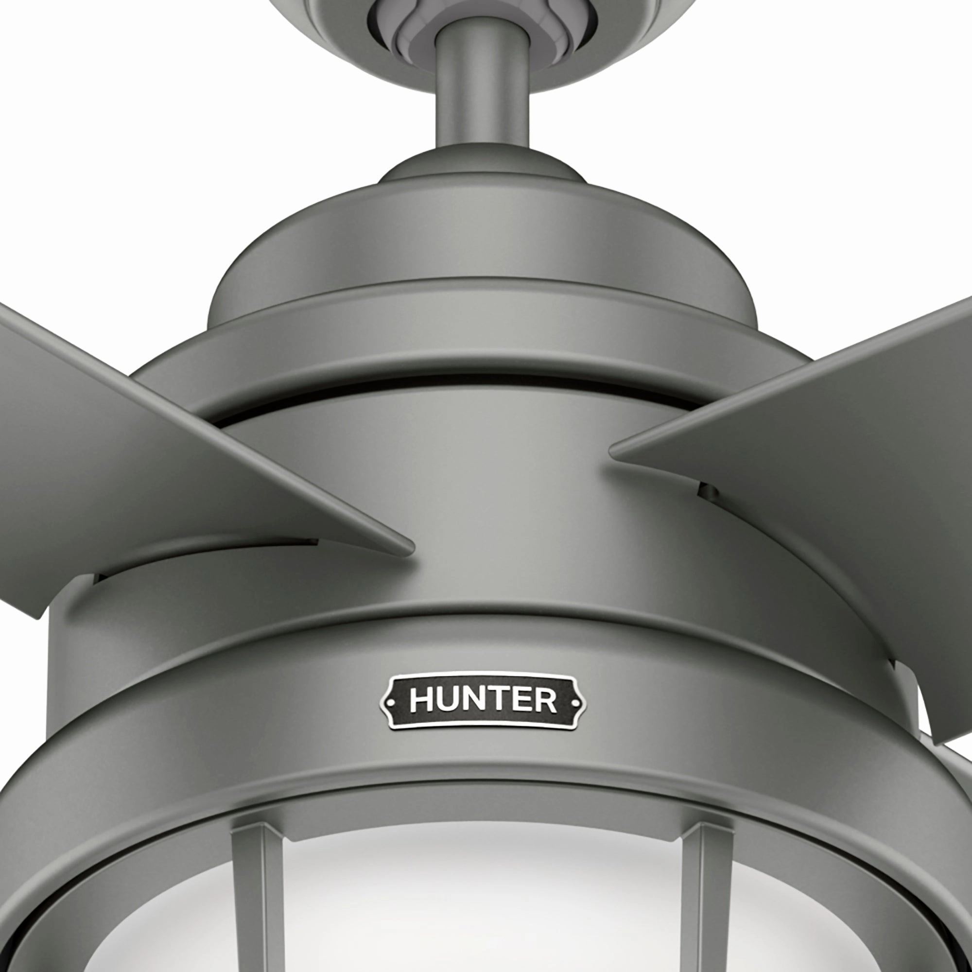 Searow 54"Ceiling Fan Matte Silver