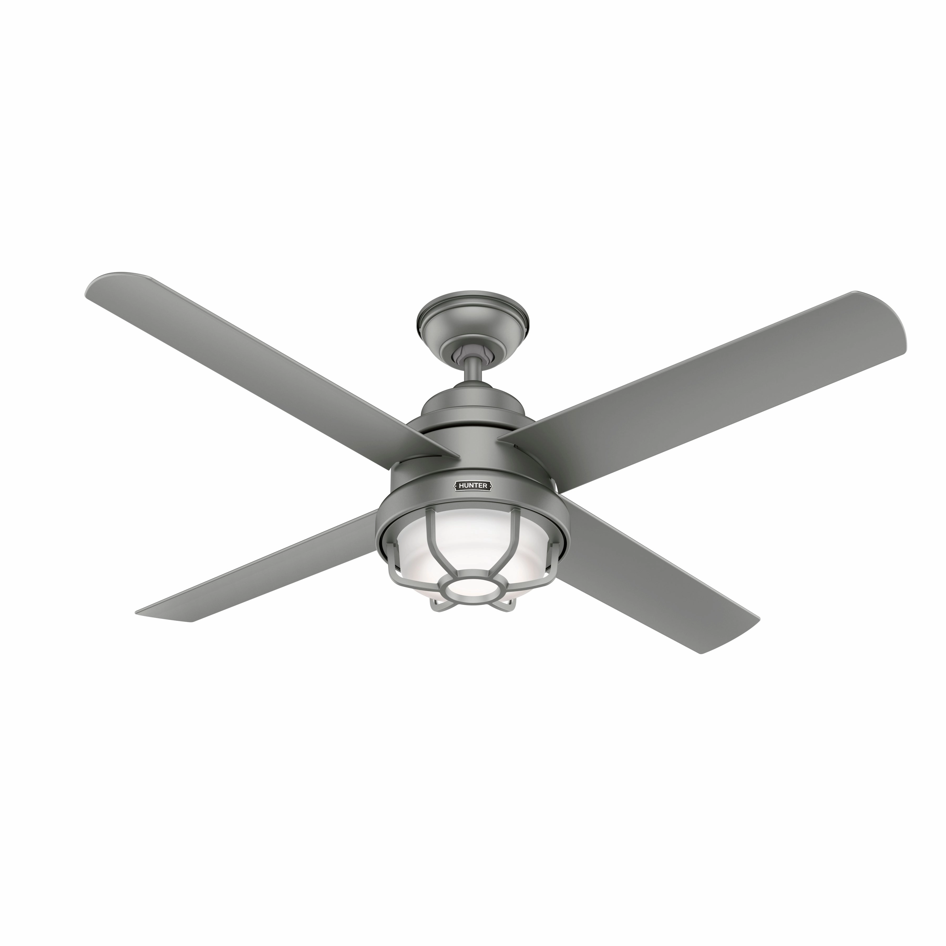 Searow 54"Ceiling Fan Matte Silver