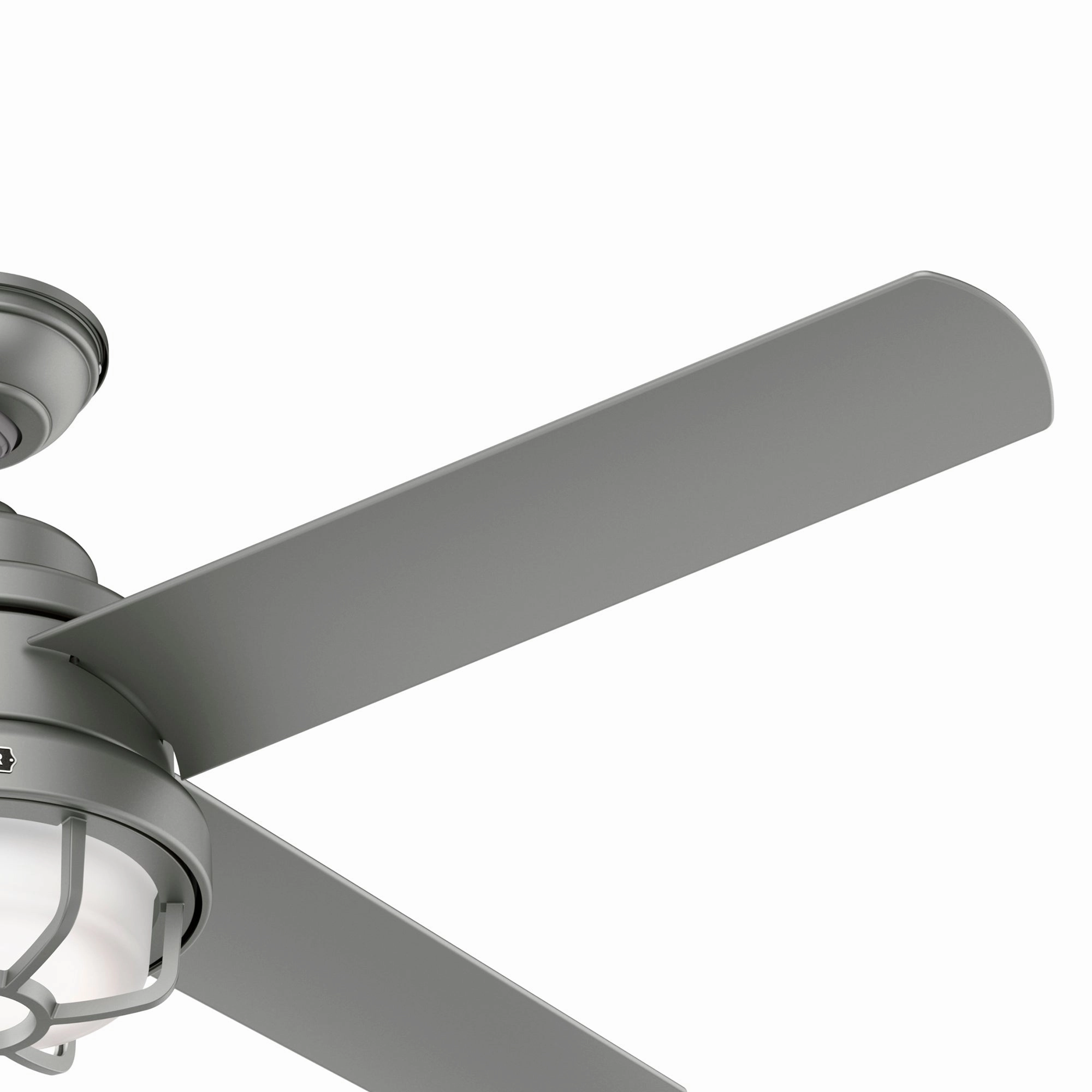 Searow 54"Ceiling Fan Matte Silver