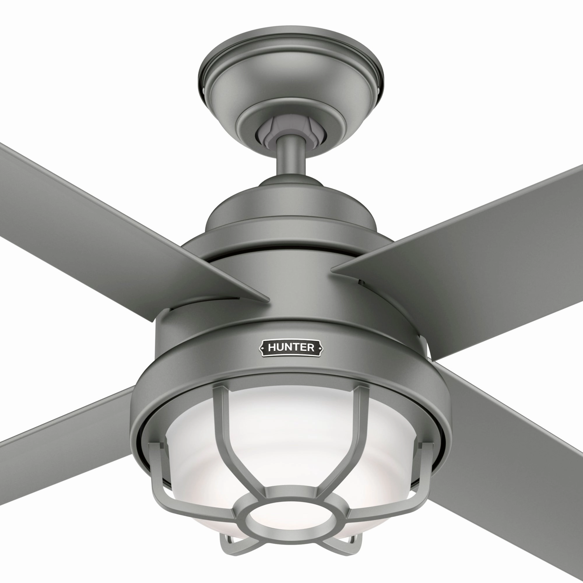Searow 54"Ceiling Fan Matte Silver