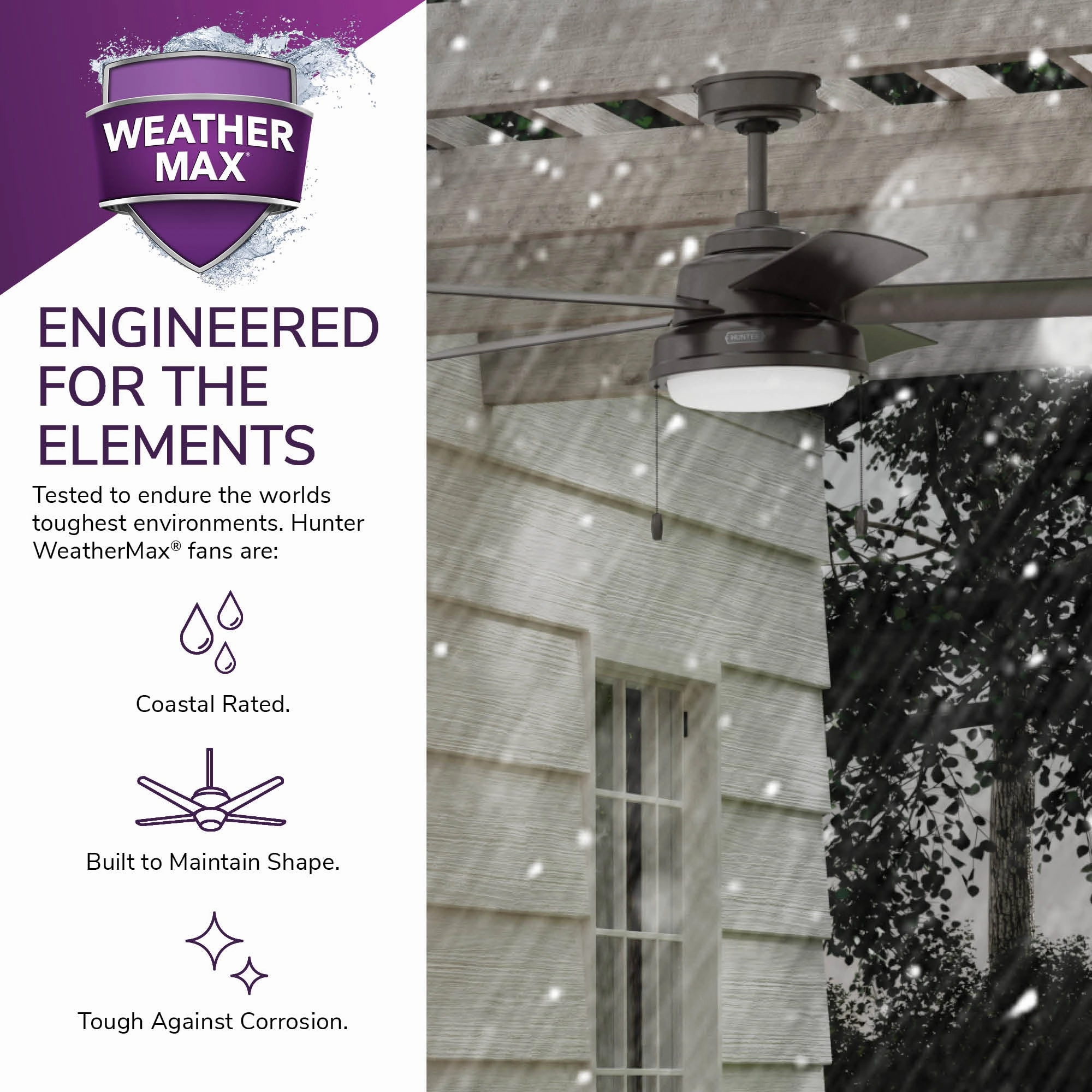 Seawall 44"Ceiling Fan Noble Bronze