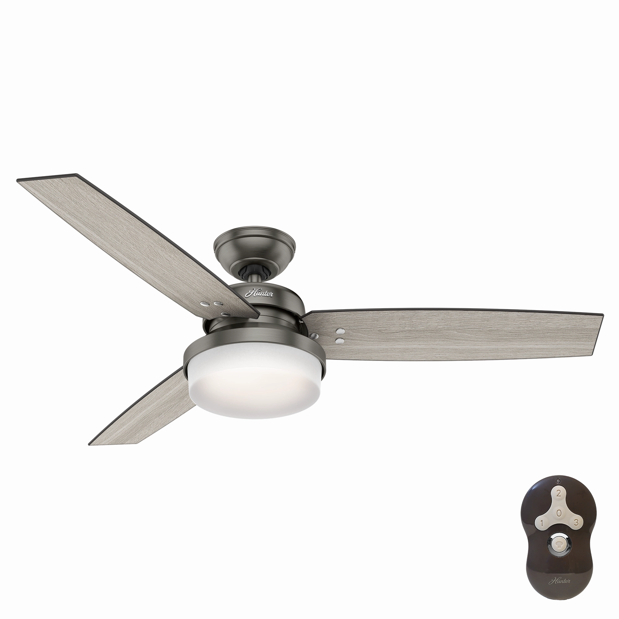 Sentinel 52"Ceiling Fan Brushed Slate