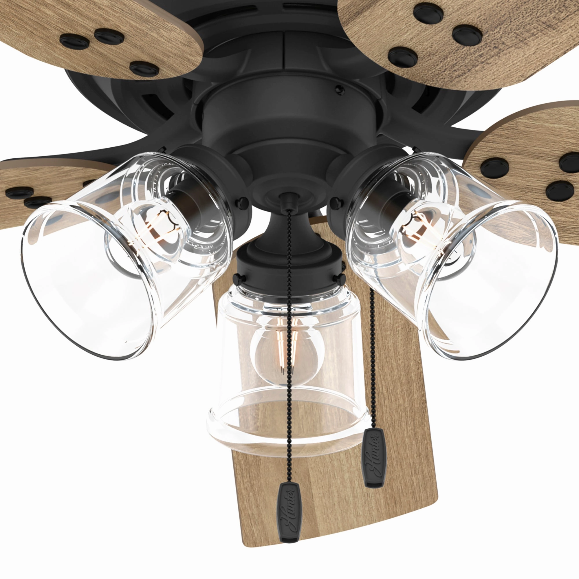 Shady Grove 52"Ceiling Fan Matte Black