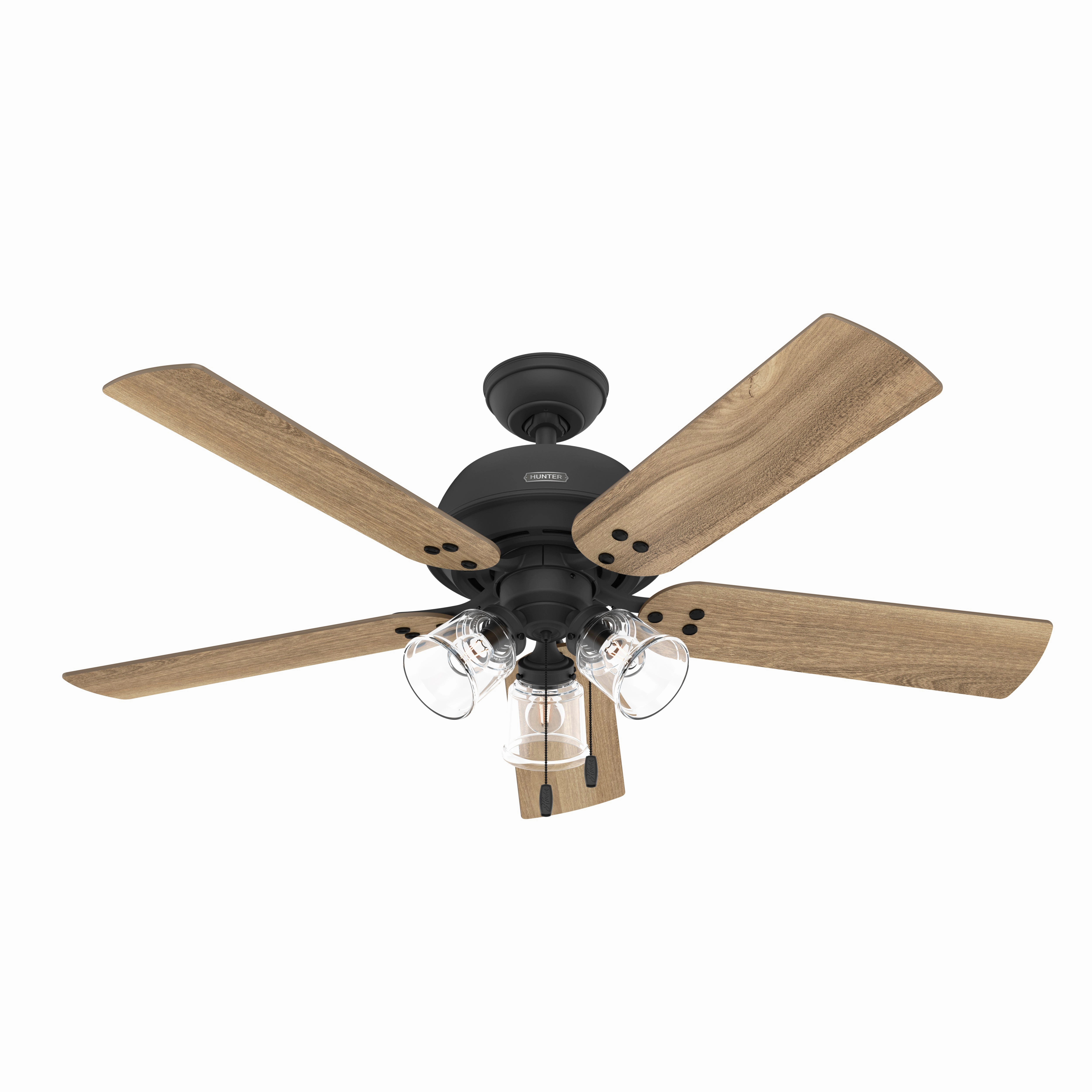 Shady Grove 52"Ceiling Fan Matte Black