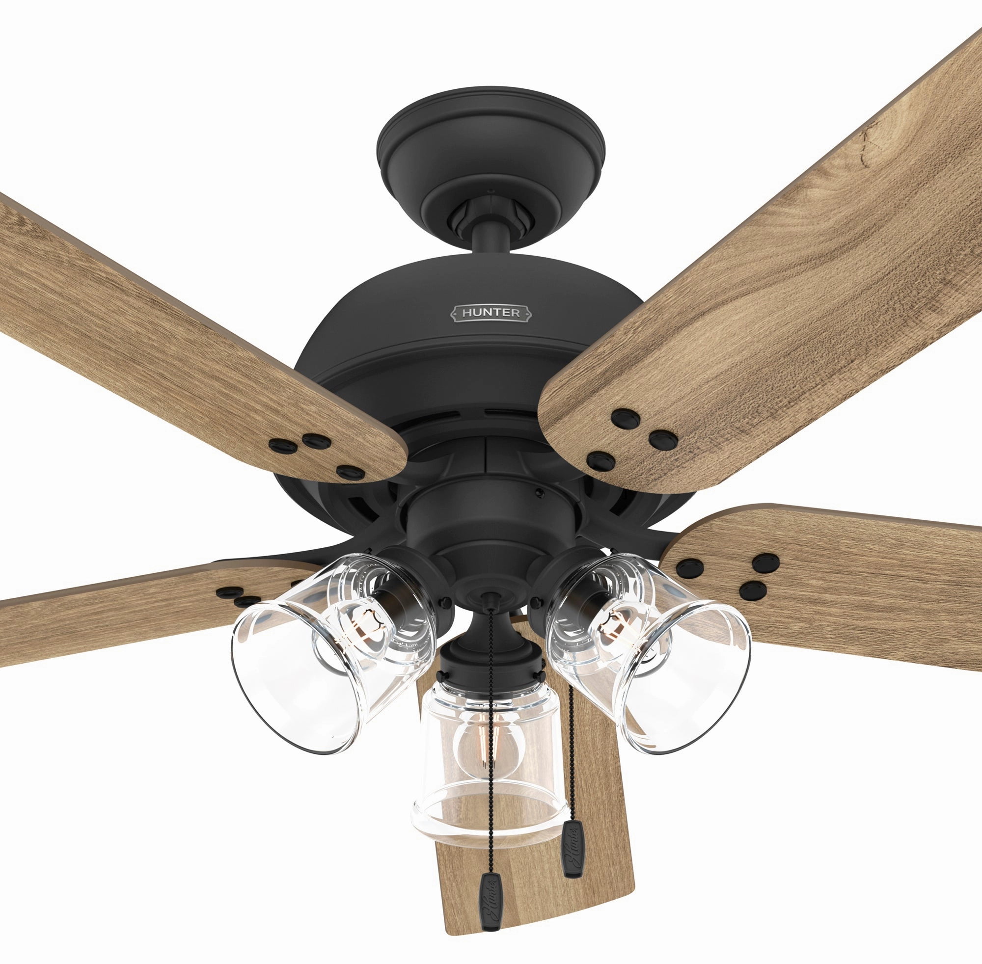 Shady Grove 52"Ceiling Fan Matte Black