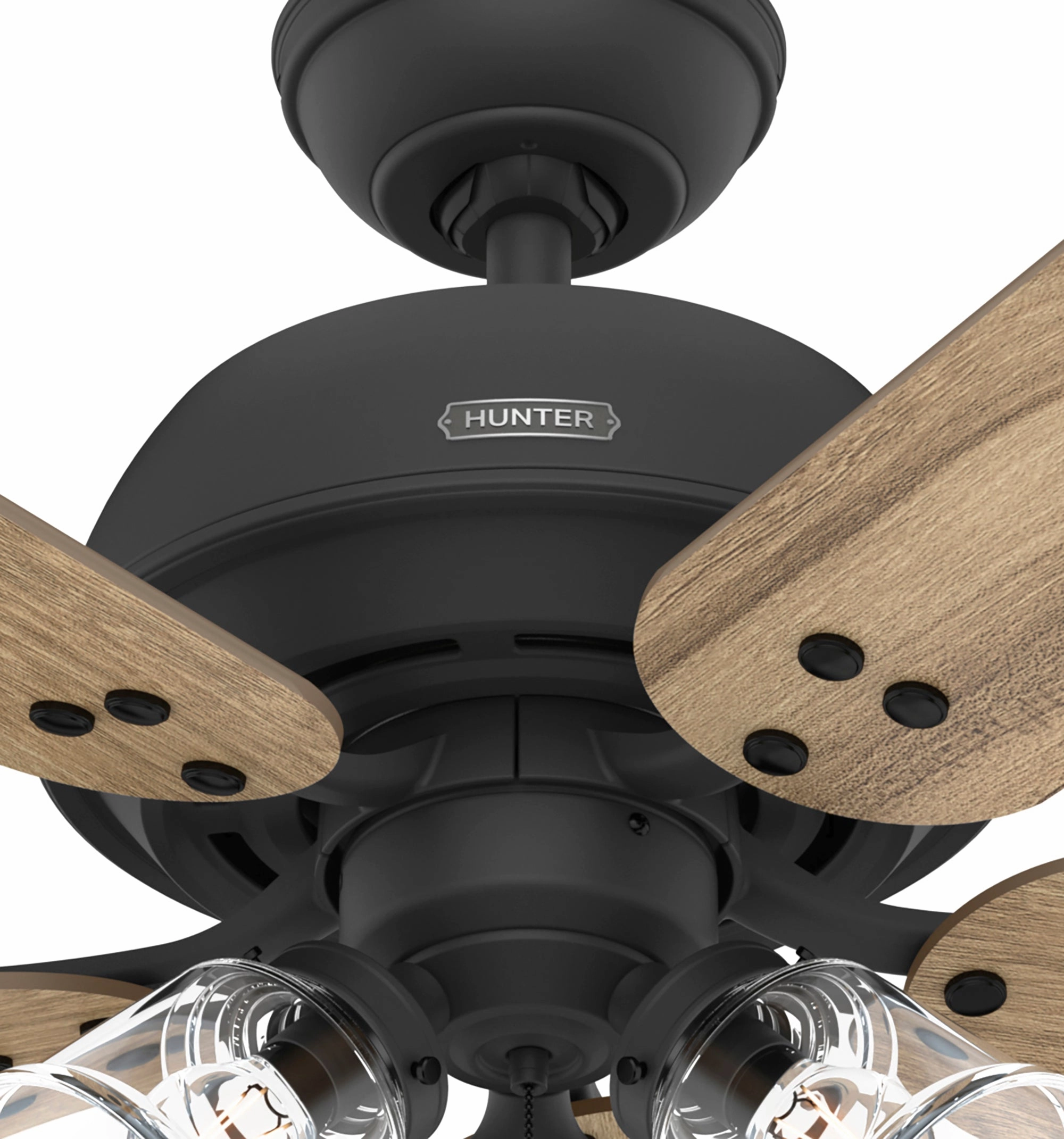 Shady Grove 52"Ceiling Fan Matte Black