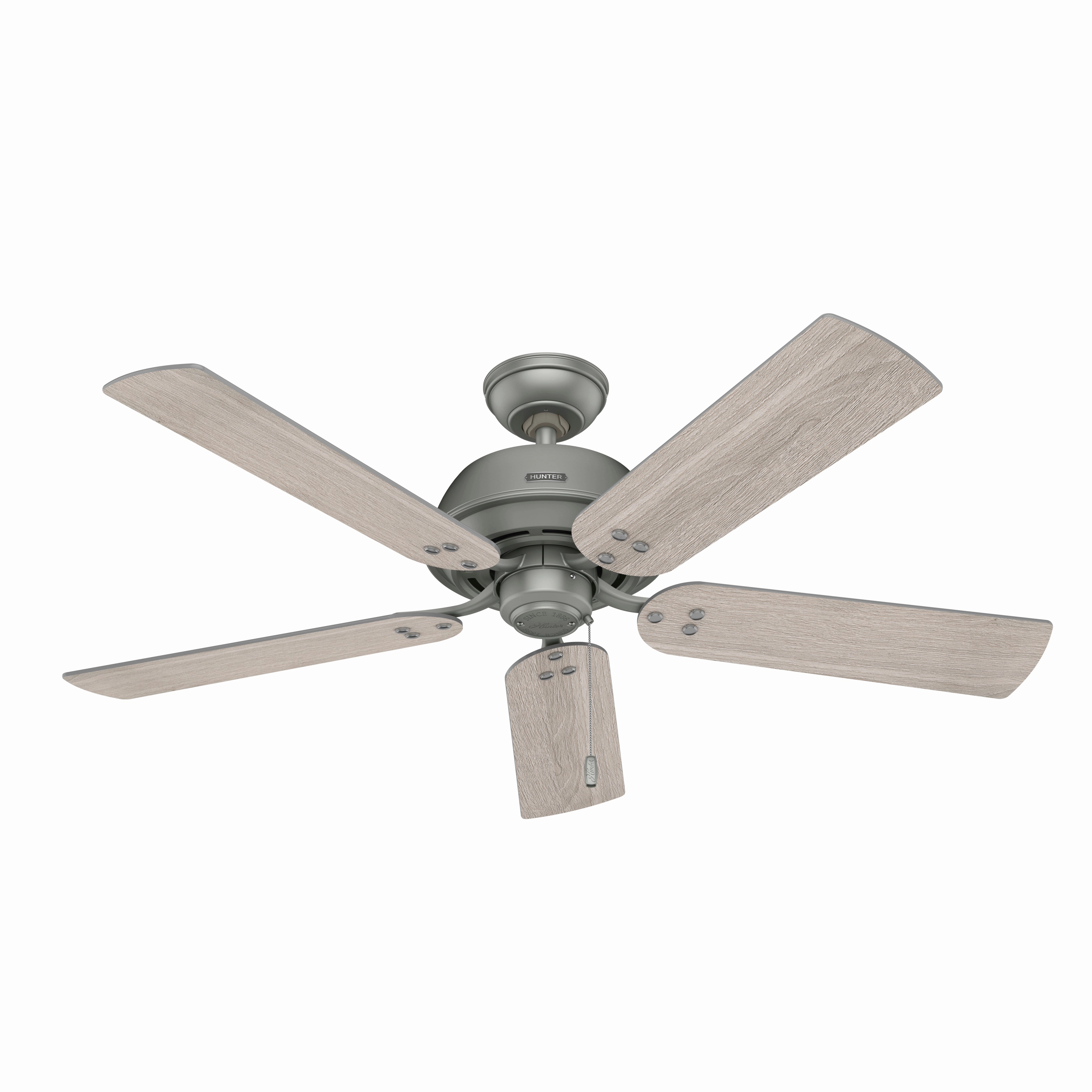 Shady Grove 52"Ceiling Fan Matte Silver