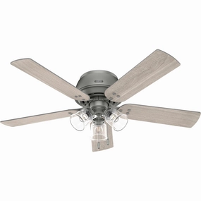 Shady Grove 52"Ceiling Fan Matte Silver mini handheld fan for personal travel use