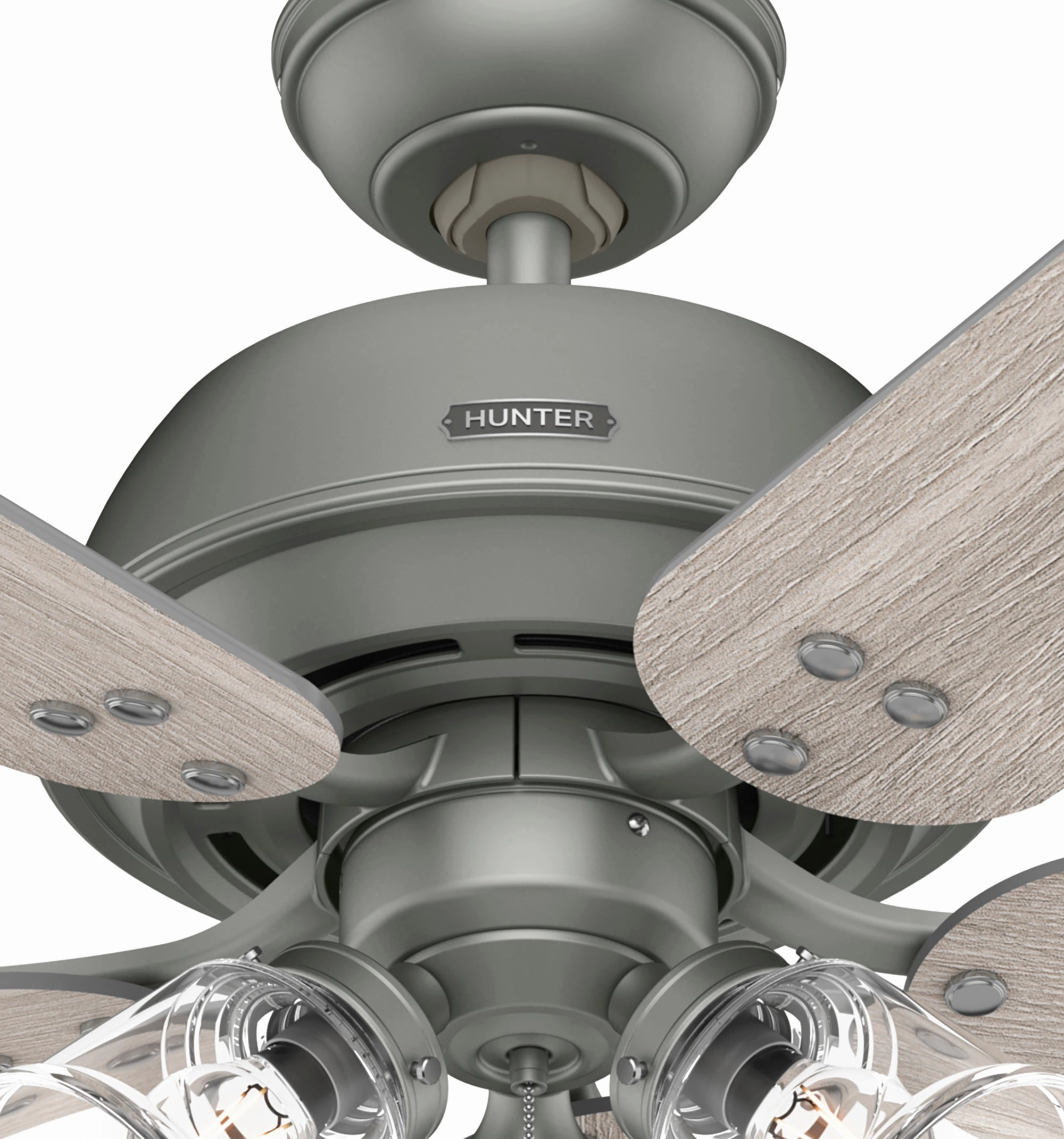 Shady Grove 52"Ceiling Fan Matte Silver