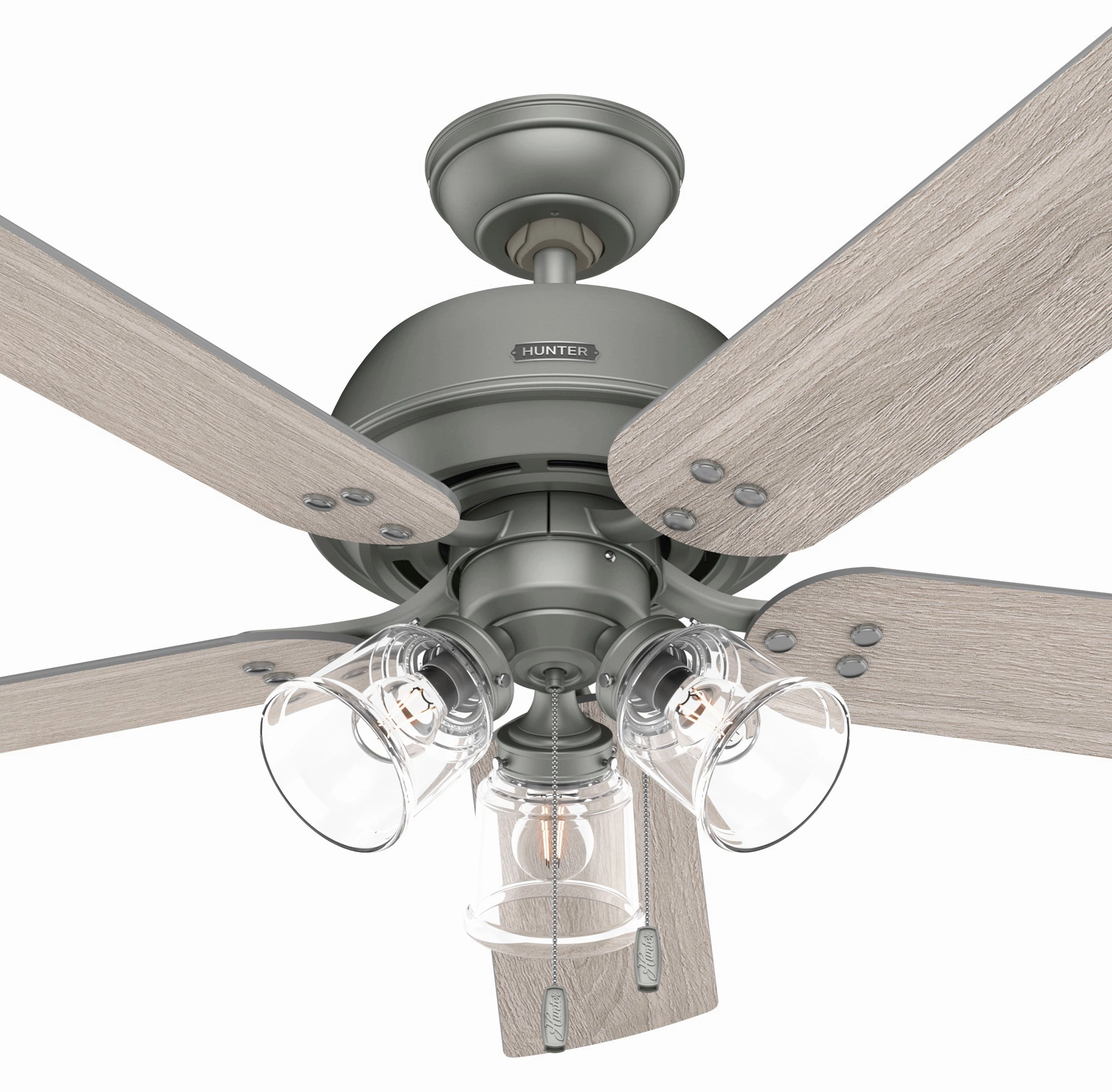 Shady Grove 52"Ceiling Fan Matte Silver