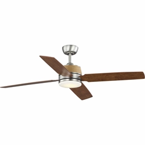 Shaffer Ii 56"Ceiling Fan Antique Nickel modern medium fans for everyday cooling