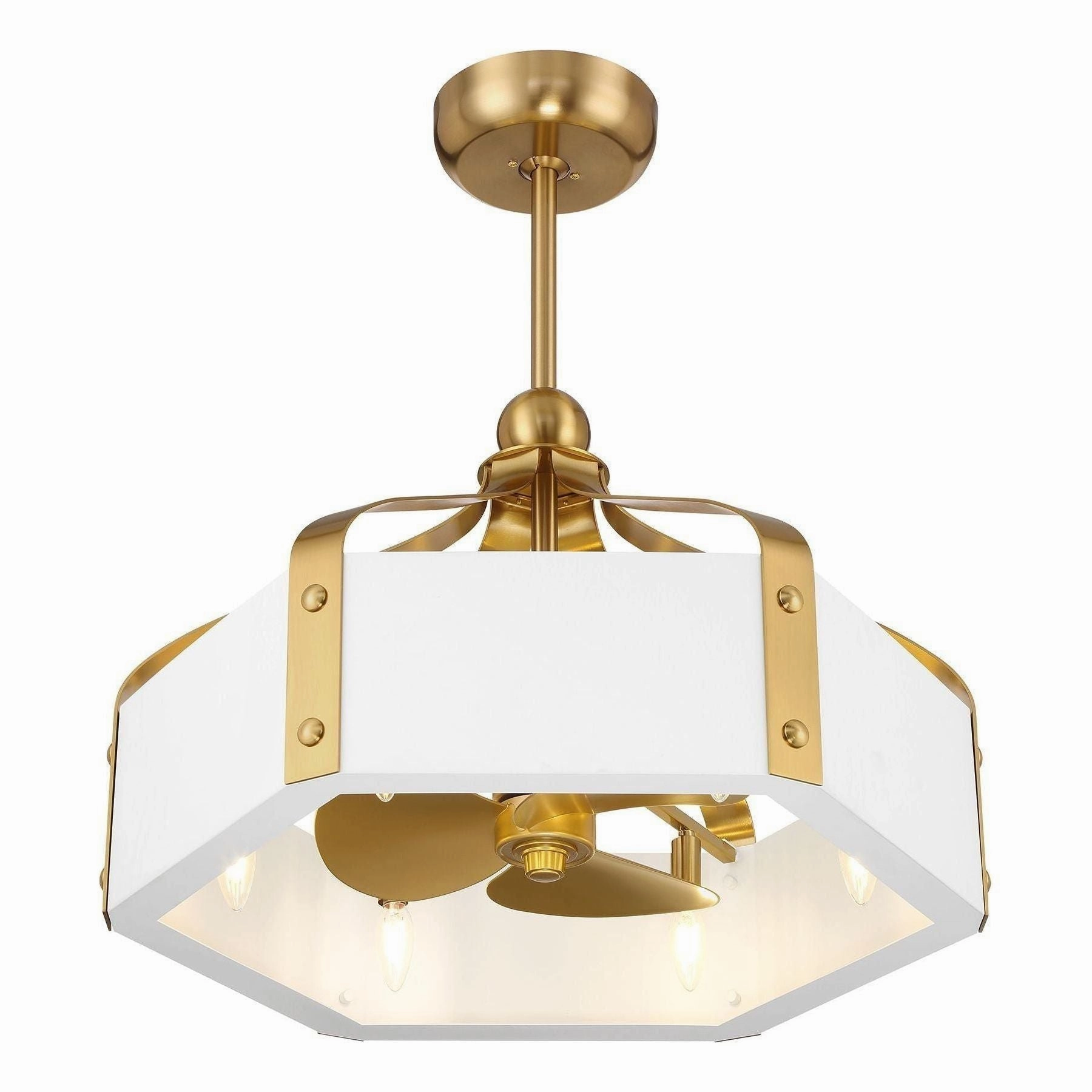 Sheffield 6-Light LED Fan D'Lier
