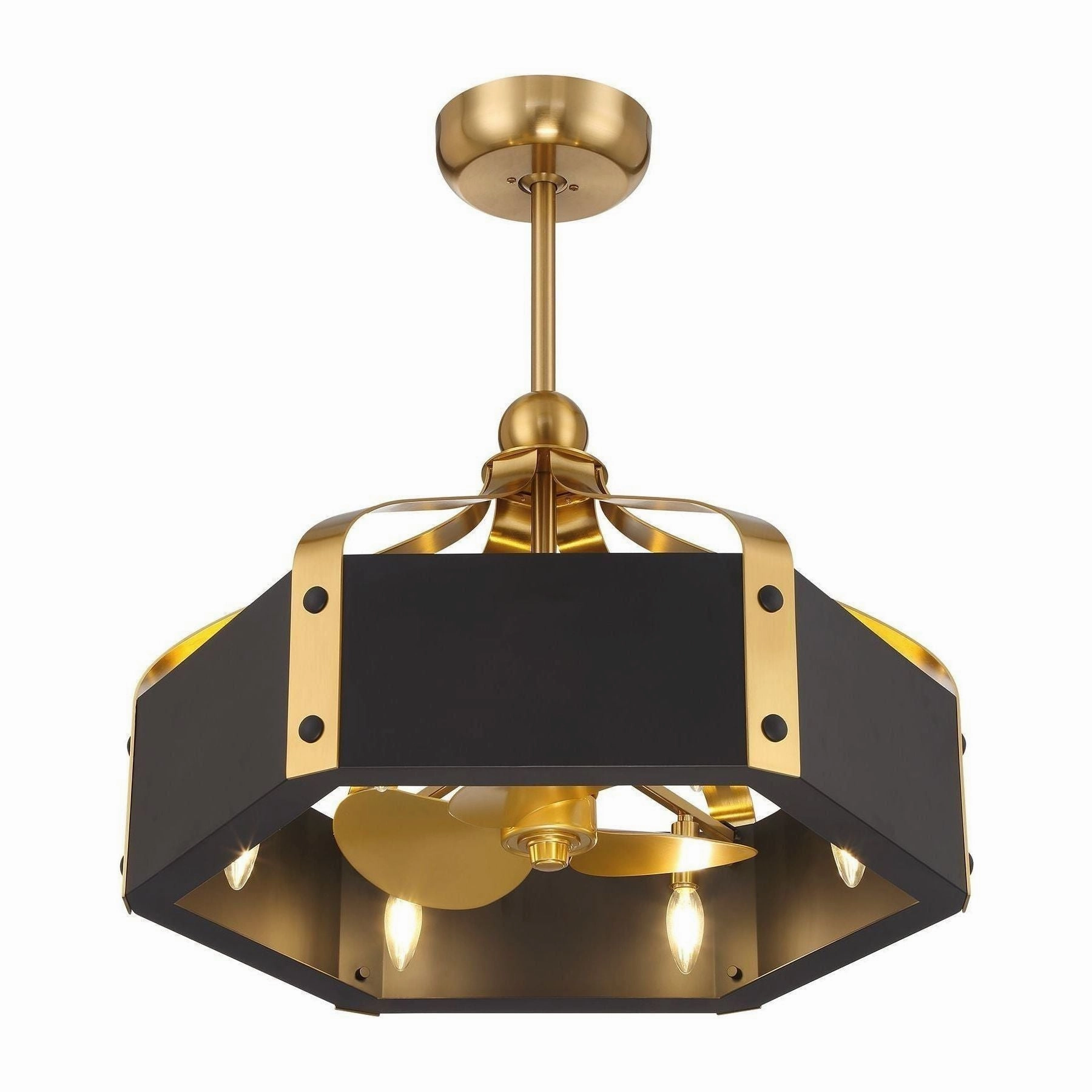 Sheffield 6-Light LED Fan D'Lier