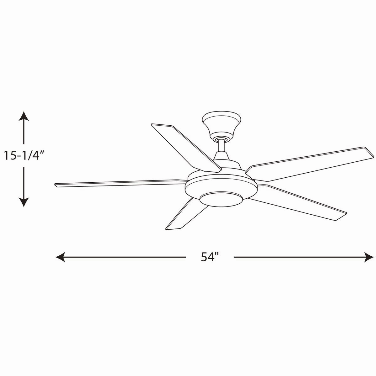 Signature Plus Ii 54"Ceiling Fan Antique Bronze