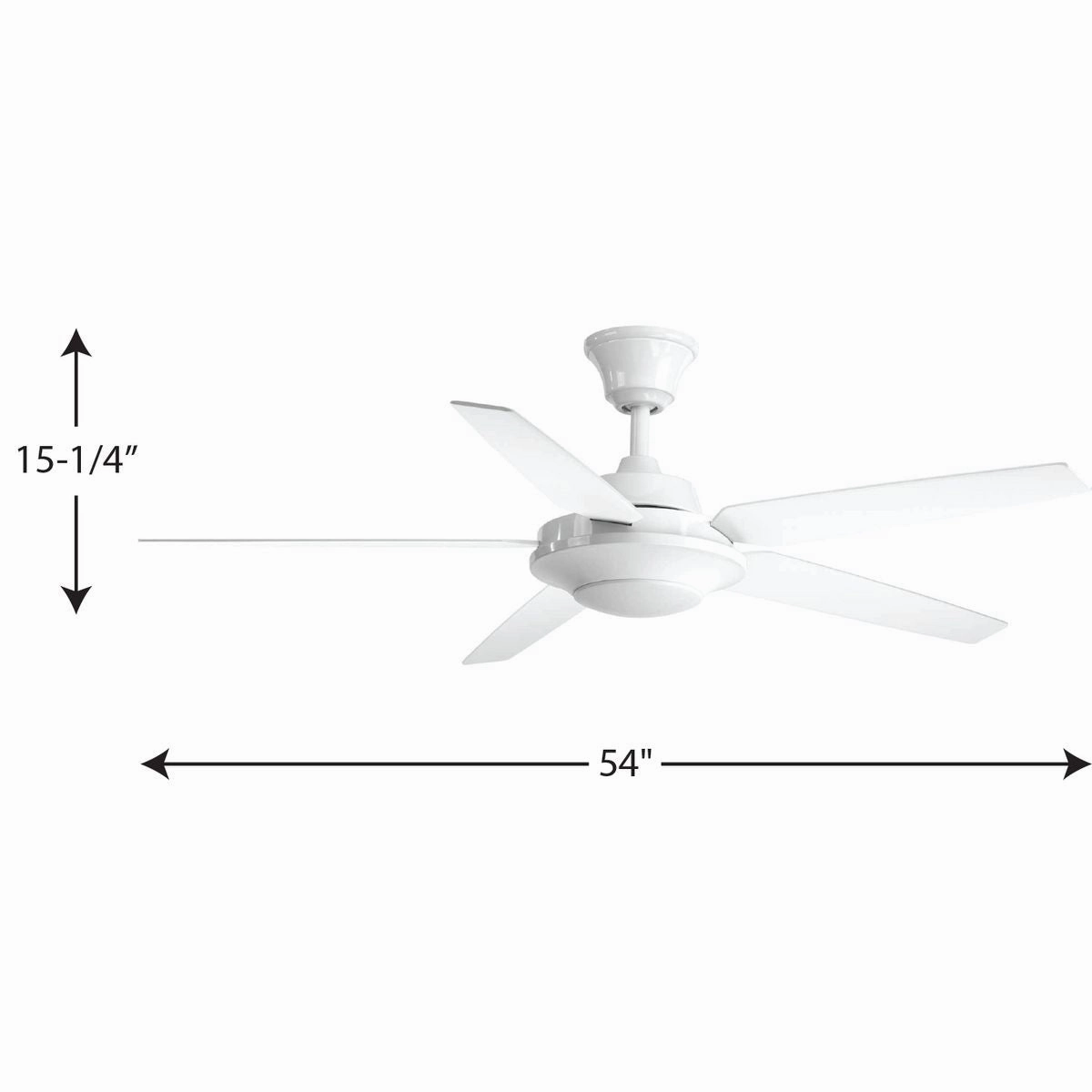 Signature Plus Ii 54"Ceiling Fan White