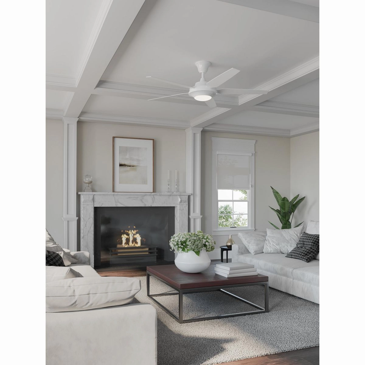 Signature Plus Ii 54"Ceiling Fan White