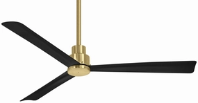 Simple 52" Ceiling Fan Coal versatile medium fans for any space