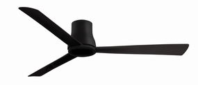Simple Flush-60" 60"Ceiling Fan Coal modern medium fans for everyday cooling