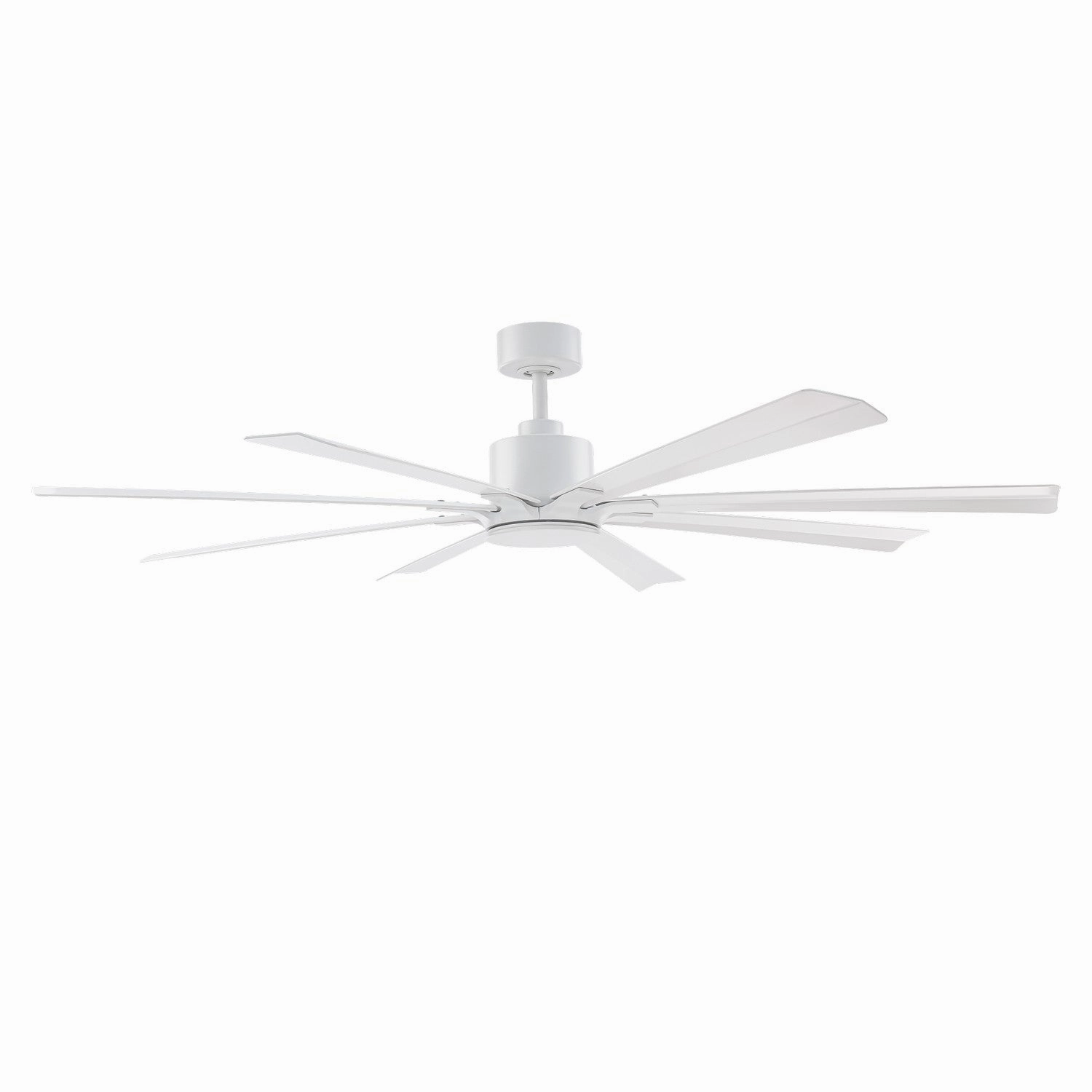 Size Matters 65"Ceiling Fan Matte White stylish medium fans for contemporary homes