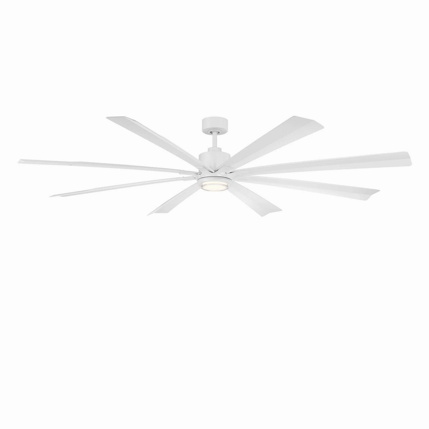 Size Matters 84"Ceiling Fan Matte White large electric fans for spacious rooms